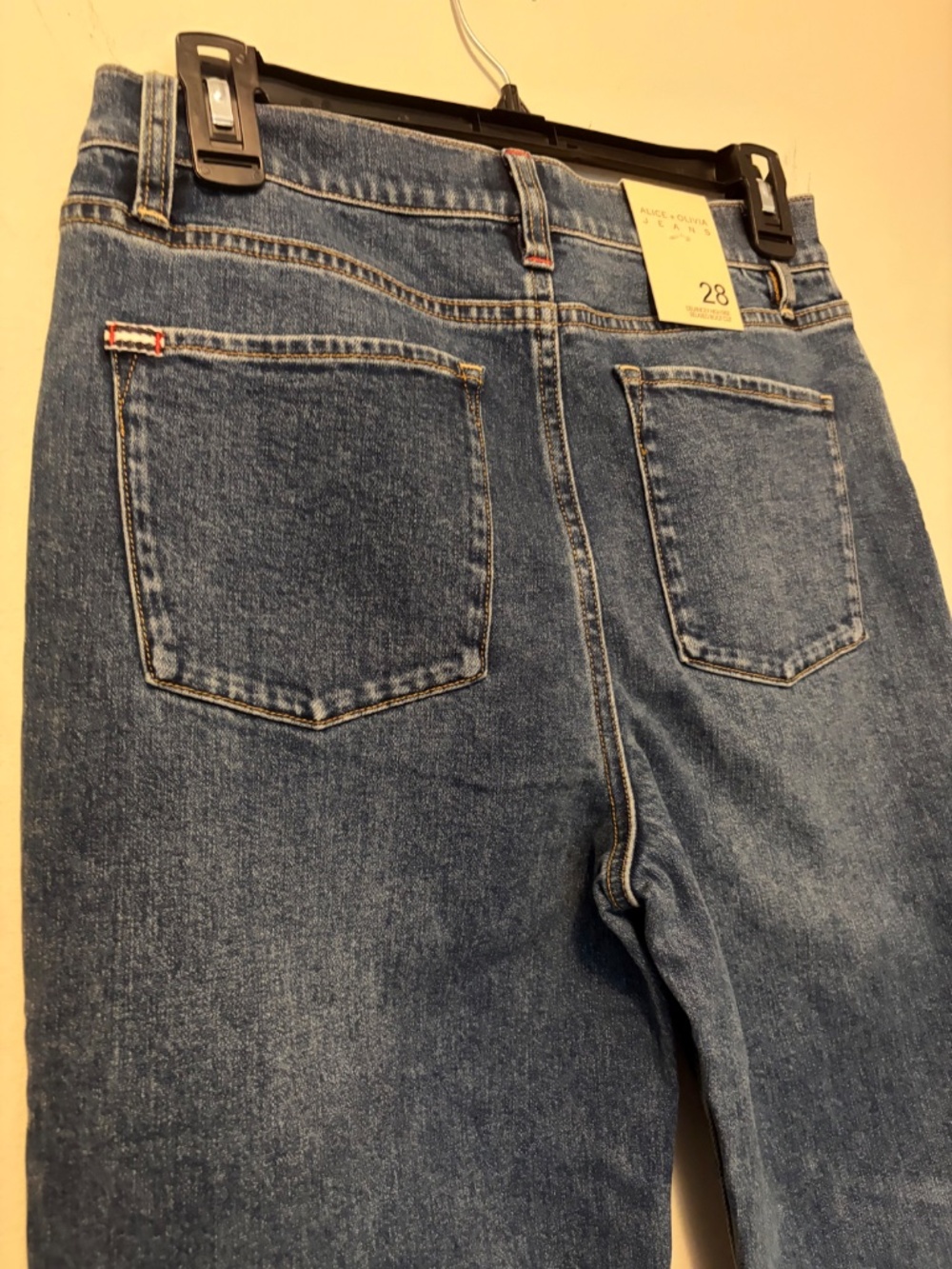 Alice + Olivia Delancey Jean Cambria Vintage size 28 - Picture 7 of 10